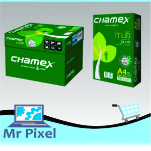 Resma a4 75g chamex (caja x5u)